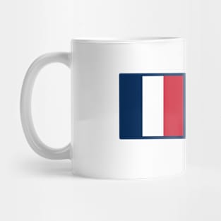 Villeurbanne France Flag Mug